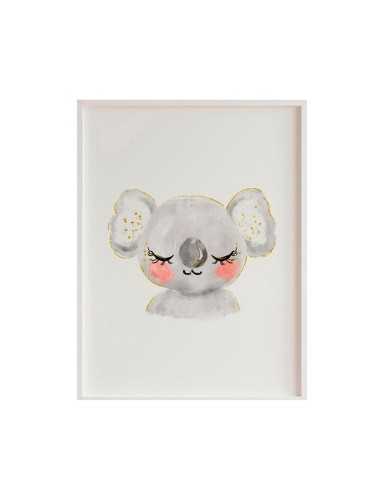 Quadro Crochetts Multicolore Legno MDF 33 x 43 x 2 cm Koala