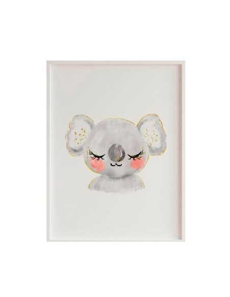 Quadro Crochetts Multicolore Legno MDF 33 x 43 x 2 cm Koala