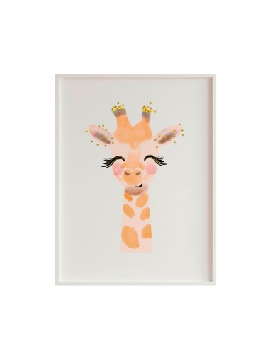 Painting Crochetts Multicolour 33 x 43 x 2 cm Giraffe