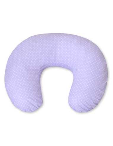 Feeding pillow- Lilac dots