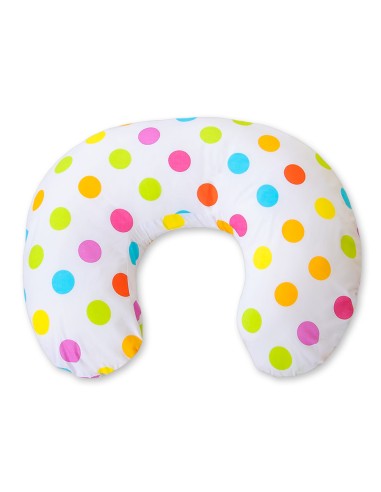 Feeding pillow- Bright dots