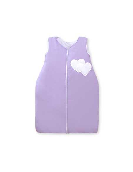 Sleeping bag- Hanging hearts lilac