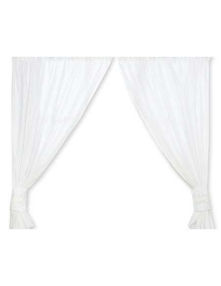 Curtains for baby room- Little Prince/Princess white