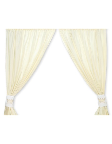 Curtains for baby room- Little Princess cream