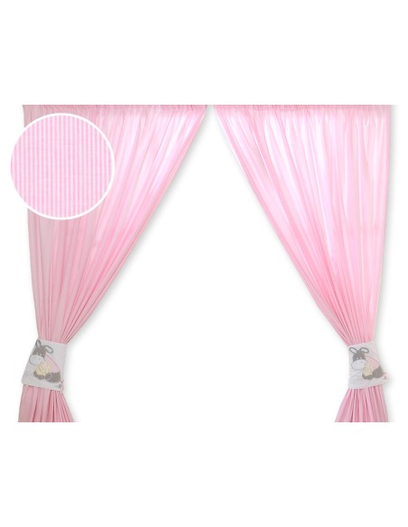 Curtains for baby room- Donkey Luca pink