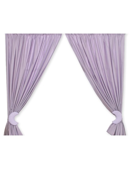 Curtains for baby room- Good night lilac