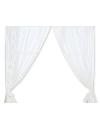 Curtains for baby room- Good night white