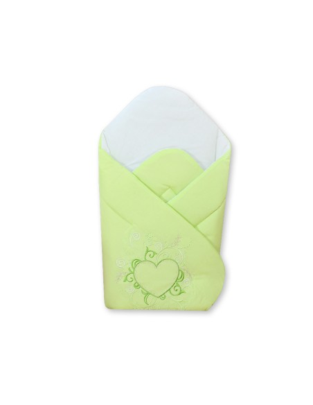 Babynest with stiffening - Chic green