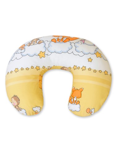 Feeding pillow- Basic Forest animals cream