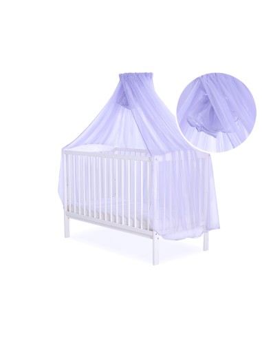 Mosquito-net made of chiffon- white