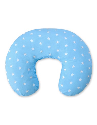 Feeding pillow- Blue Stars