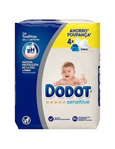 Pflegetücher Sensitive PH Dodot 216 uds