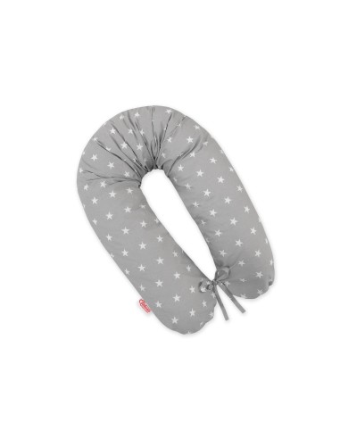 Multifunctional pregnancy pillow Longer - Grey Stars