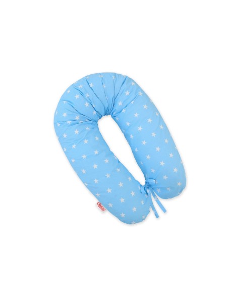 Multifunctional pregnancy pillow Longer - Blue stars