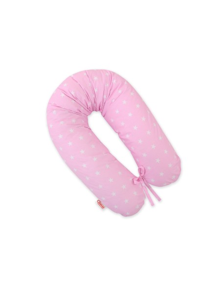 Multifunctional pregnancy pillow Longer- Pink stars