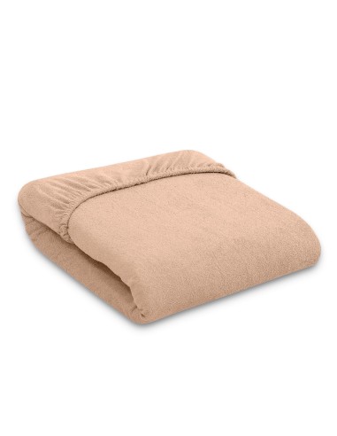 Sheet made of frotte (terry) 120x60cm- light brown