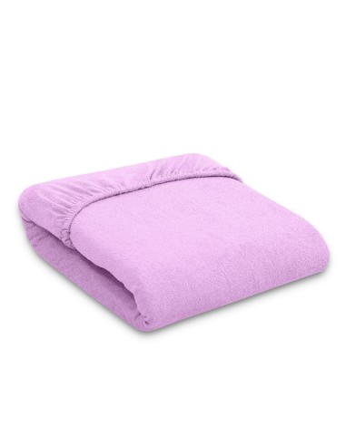 Sheet made of frotte (terry) 120x60cm- Lilac