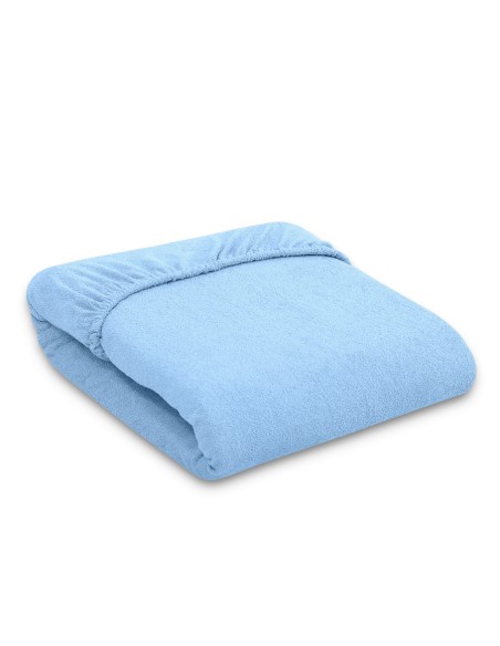 Sheet made of frotte (terry) 120x60cm- Blue