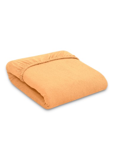 Sheet made of frotte (terry) 120x60cm- Orange