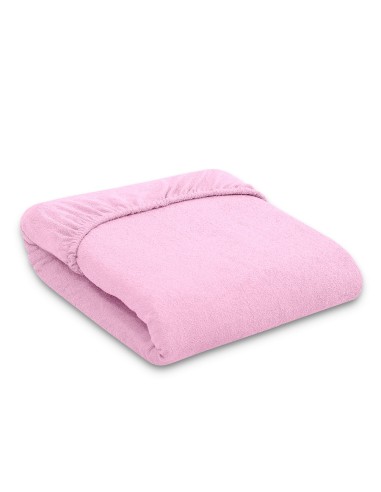 Sheet made of frotte (terry) 120x60cm- Pink