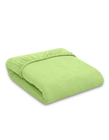 Sheet made of frotte (terry) 120x60cm- Green