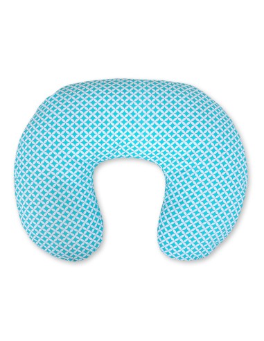 Feeding pillow- rosette mint