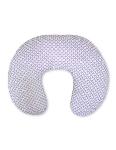 Feeding pillow- rosette Grey