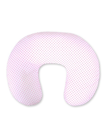 Feeding pillow- Pink dots