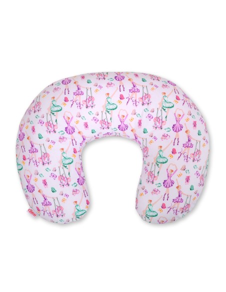 Feeding pillow- ballerinas lilac