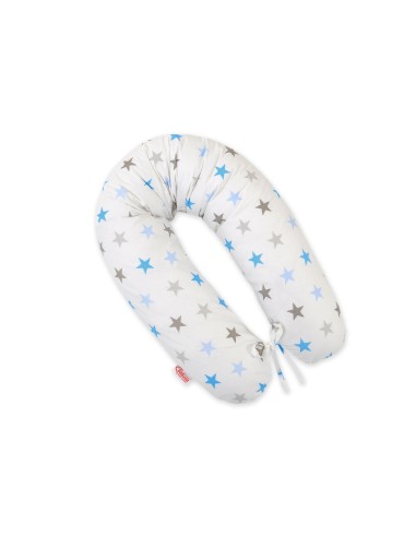 Multifunctional pregnancy pillow Longer - Grey-blue stars