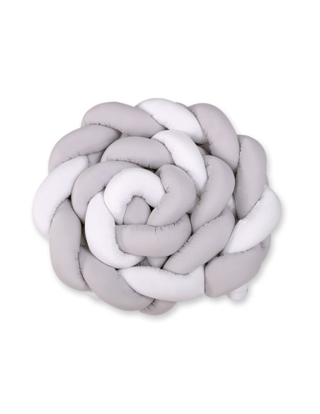 Knot bumper XXL- white-gray