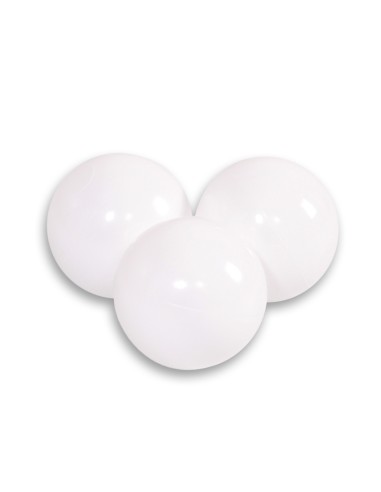 Plastic balls for the dry pool 50pcs - white