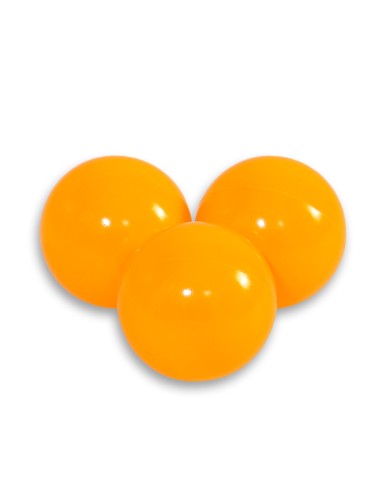 Plastic balls for the dry pool 50 pcs - orange