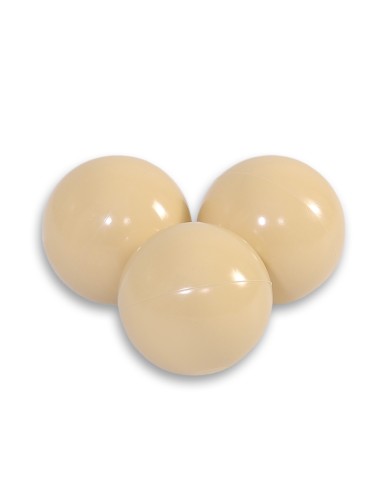 Plastic balls for the dry pool 50pcs - beige