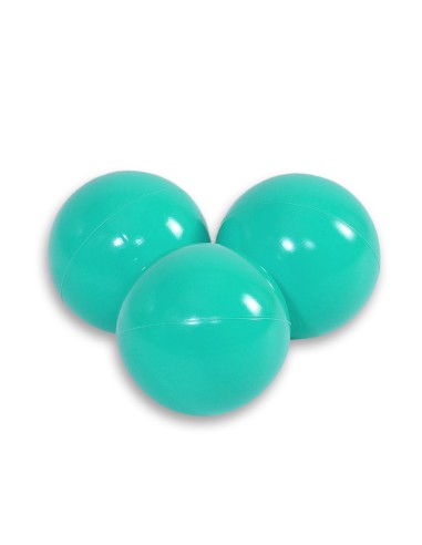 Plastic balls for the dry pool 50pcs - turquoise