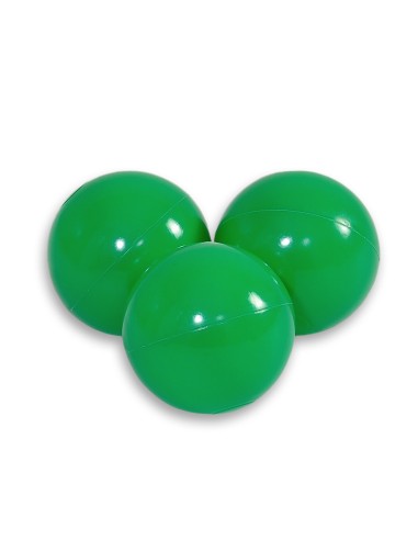 Plastic balls for the dry pool 50pcs - green