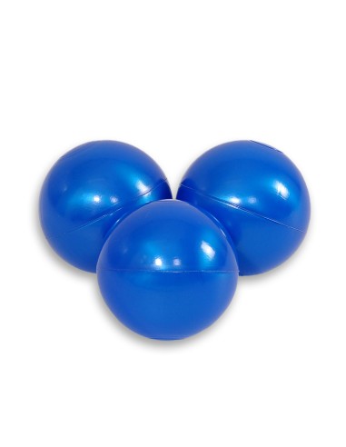 Plastic balls for the dry pool 50pcs - pearl blue