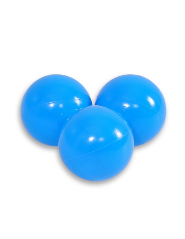 Plastic balls for the dry pool 50pcs - blue