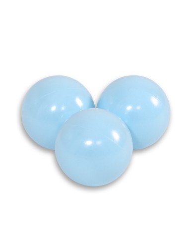 Plastic balls for the dry pool 50pcs - light blue