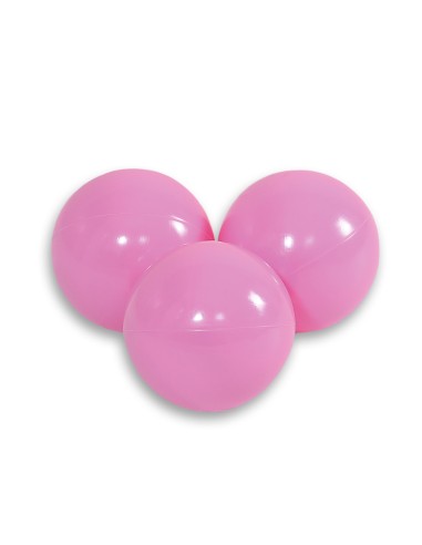 Plastic balls for the dry pool 50pcs - powder pink