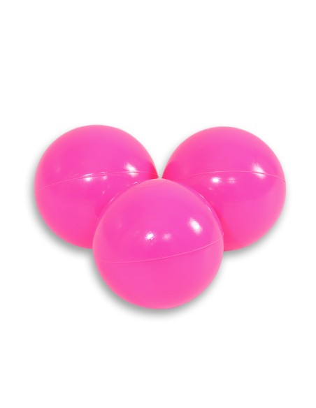 Plastic balls for the dry pool 50pcs - pink