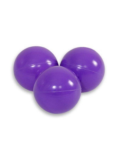 Plastic balls for the dry pool 50pcs - lilac