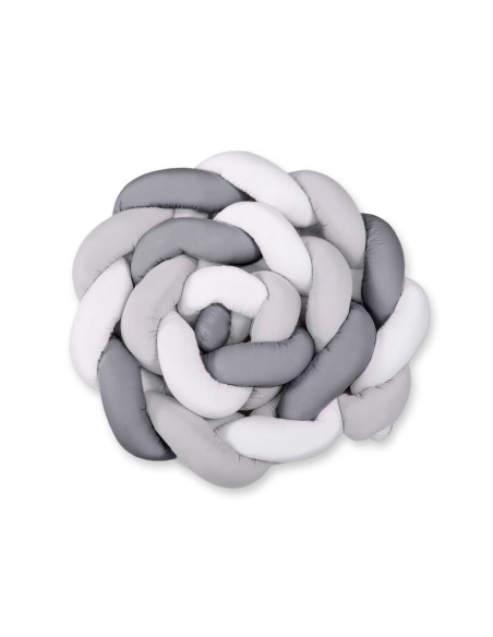 Knot bumper XXL- white-gray-anthracite