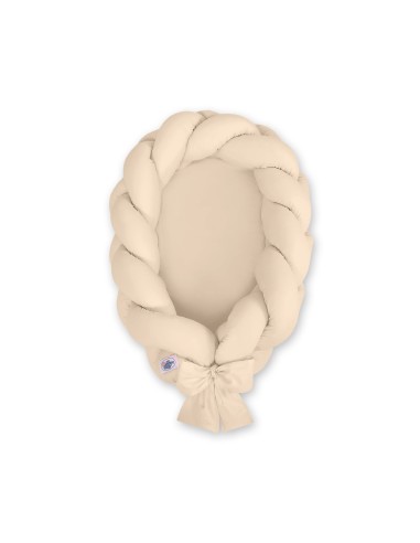 Braided baby nest 2 in 1- beige