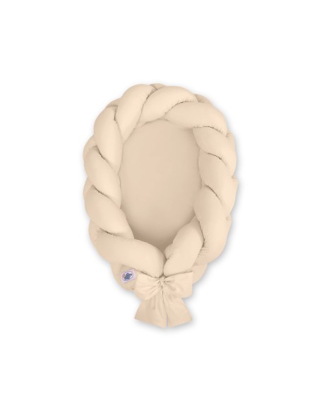 Braided baby nest 2 in 1- beige