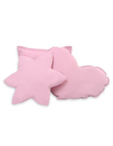 3pcs pillow set - pink