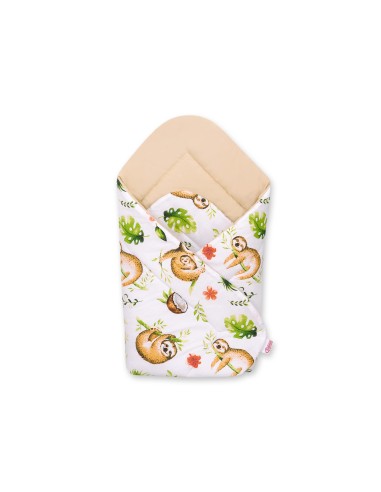 Baby nest - sloths beige/beige