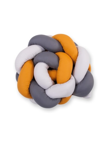 Knot bumper- gray-honey yellow-anthracite