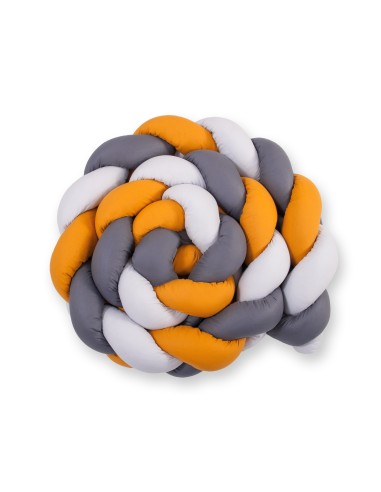 Knot bumper XXL- gray-honey yellow-anthracite