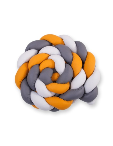 Knot bumper XXL- gray-honey yellow-anthracite